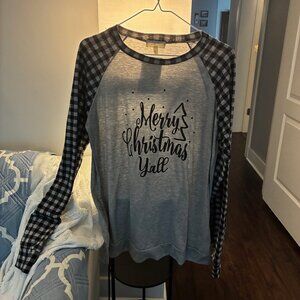 Merry Christmas Y'all Long Sleeve T-Shirt